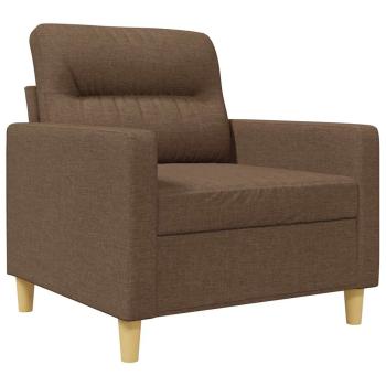 Sofasessel Braun 60 cm Stoff