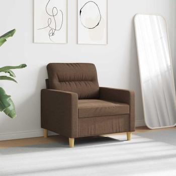 Sofasessel Braun 60 cm Stoff