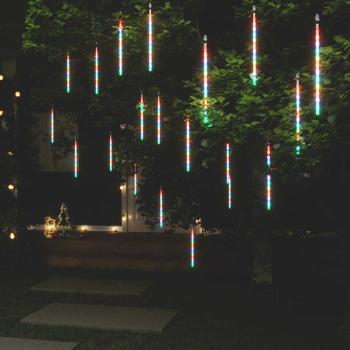 ARDEBO.de - LED Meteor-Lichter 20 Stk. 30 cm Mehrfarbig 480 LEDs
