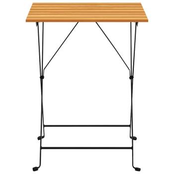 Bistrotisch 55x54x71 cm Akazie Massivholz