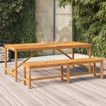 ARDEBO.de - Gartenbank 180 cm Massivholz Akazie