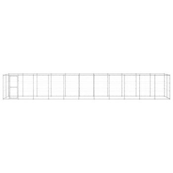 ARDEBO.de - Outdoor-Hundezwinger Verzinkter Stahl 26,62 m²