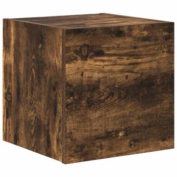 7-tlg. TV-Schrank-Set Räuchereiche Holzwerkstoff