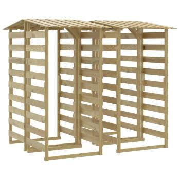 Pergolen mit Dach 4 Stk. 100x90x200 cm Kiefernholz Imprägniert