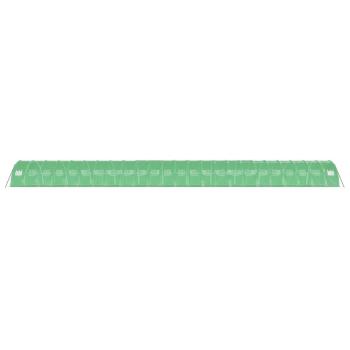Gewächshaus mit Stahlrahmen Grün 96 m² 24x4x2 m