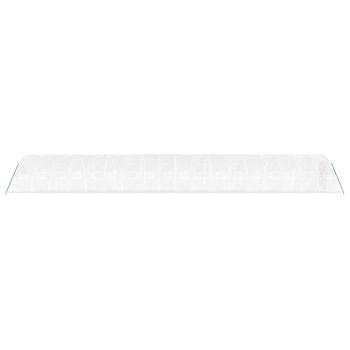 Gewächshaus mit Stahlrahmen Weiß 90 m² 18x5x2,3 m