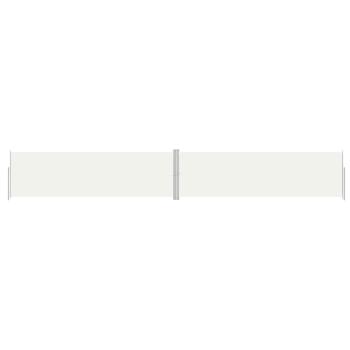 Seitenmarkise Ausziehbar Creme 180x1200 cm