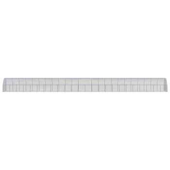 Outdoor-Hühnerstall 3x24x2 m Verzinkter Stahl