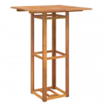 Bistrotisch 75x75x110 cm Massivholz Akazie