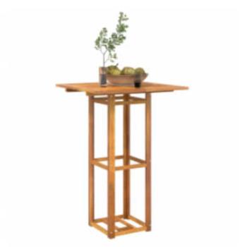 Bistrotisch 75x75x110 cm Massivholz Akazie