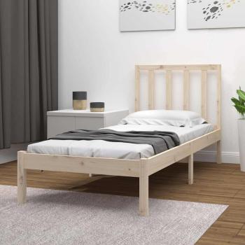 ARDEBO.de - Massivholzbett ohne Matratze 75x190 cm Kiefernholz