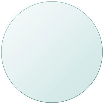 ARDEBO.de - Tischplatte aus gehärtetem Glas rund 900 mm
