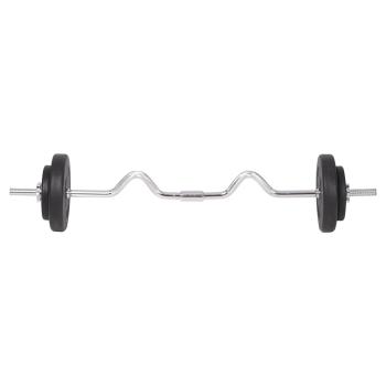 Langhantel- und Kurzhantelset 90 kg
