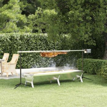 ARDEBO.de - Rotisserie-Grill Automatisch Edelstahl