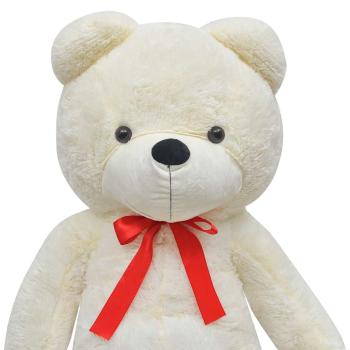 Teddybär Kuscheltier Plüsch Weiß 170 cm