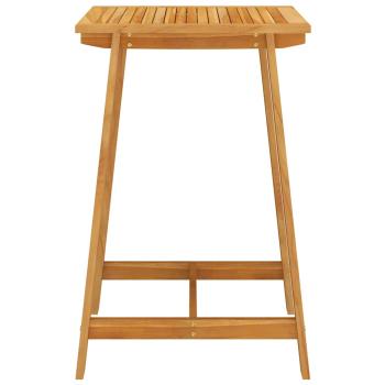 5-tlg. Gartenbar-Set mit Kissen Braun