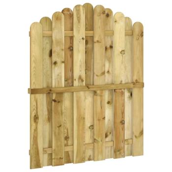 Gartentor Imprägniertes Kiefernholz 100x125 cm