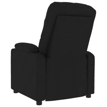 Massagesessel Schwarz Stoff