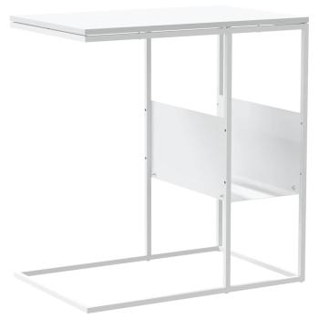 Beistelltisch Weiß 55x36x59,5 cm Holzwerkstoff