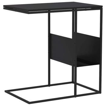 Beistelltisch Schwarz 55x36x59,5 cm Holzwerkstoff