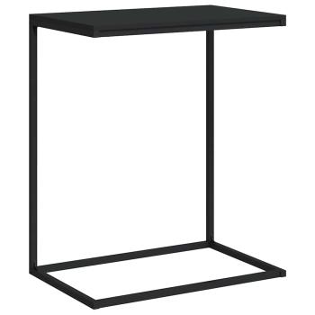 Beistelltisch Schwarz 55x35x66 cm Holzwerkstoff