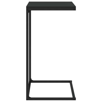 Beistelltisch Schwarz 55x35x66 cm Holzwerkstoff
