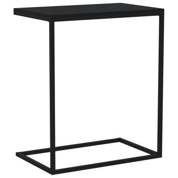 Beistelltisch Schwarz 55x35x66 cm Holzwerkstoff