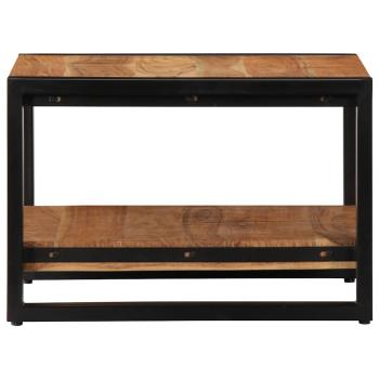 Couchtisch 60x60x40 cm Massivholz Akazie