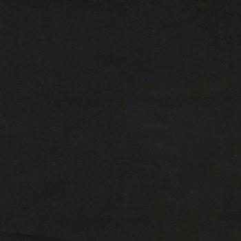 2-tlg. Sofagarnitur mit Kissen Schwarz Samt