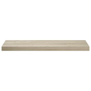Schweberegal Eiche-Optik 80x23,5x3,8 cm MDF