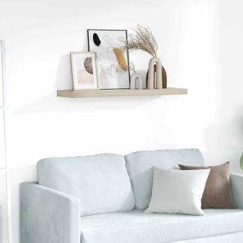 ARDEBO.de - Schweberegal Eichen-Optik 90x23,5x3,8 cm MDF
