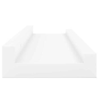 Wandregale 4 Stk. Weiß 60x9x3 cm