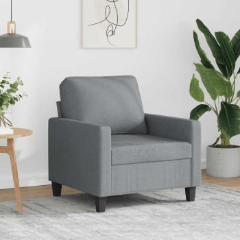 ARDEBO.de - Sofasessel Hellgrau 60 cm Stoff