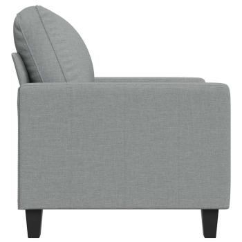 Sofasessel Hellgrau 60 cm Stoff