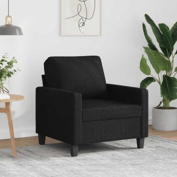 ARDEBO.de - Sessel Schwarz 60 cm Stoff