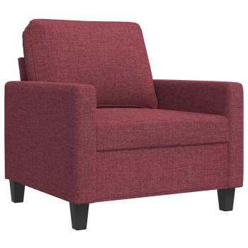 Sessel Weinrot 60 cm Stoff