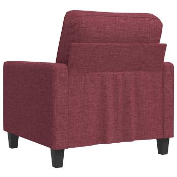 Sessel Weinrot 60 cm Stoff