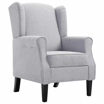 Sessel Hellgrau Stoff