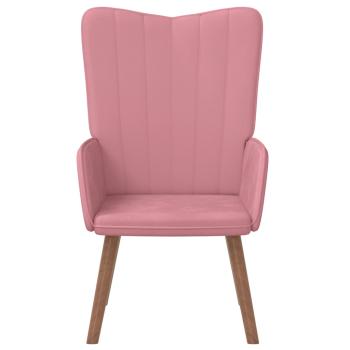 Relaxsessel Rosa Samt