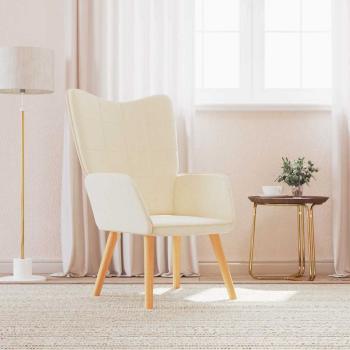 ARDEBO.de - Relaxsessel Creme Stoff