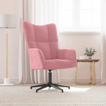 ARDEBO.de - Relaxsessel Rosa Samt