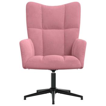 Relaxsessel Rosa Samt