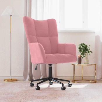 ARDEBO.de - Relaxsessel Rosa Samt