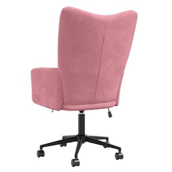 Relaxsessel Rosa Samt