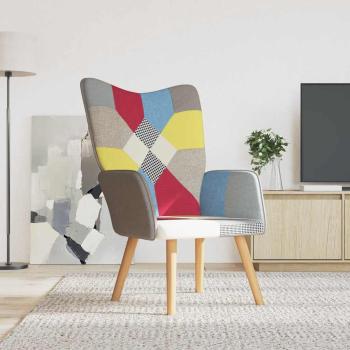 ARDEBO.de - Relaxsessel Patchwork Stoff