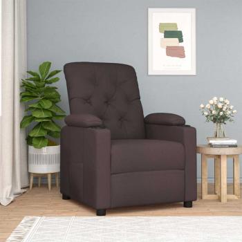ARDEBO.de - Relaxsessel Dunkelbraun Stoff