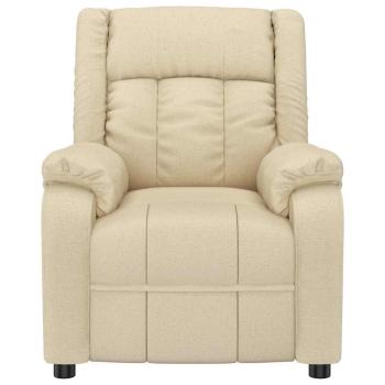 Relaxsessel Creme Stoff