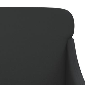 Sessel Schwarz 63x76x80 cm Kunstleder
