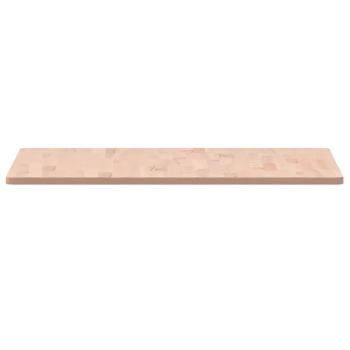 Tischplatte 70x70x1,5 cm Quadratisch Massivholz Buche
