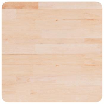 Tischplatte Quadratisch 50x50x1,5 cm Eichenholz Unbehandelt